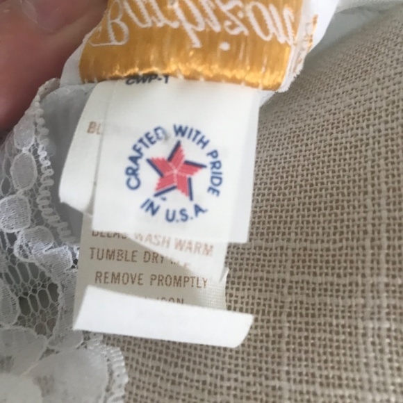 VTG Barbizon Baby Blue Lace Nightgown - Picture 4 of 8